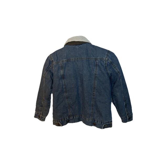 Boys wrangler sherpa jean jacket Size M - Picture 2 of 3